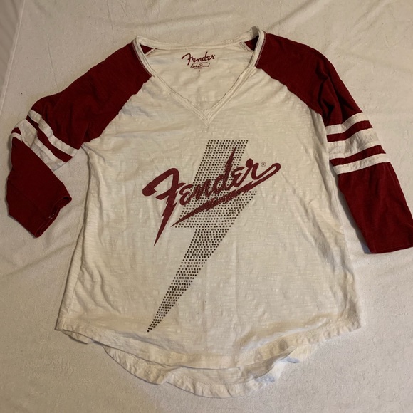 Lucky Brand Tops - Lucky Brand Fender 3/4 sleeve tee, Sz S